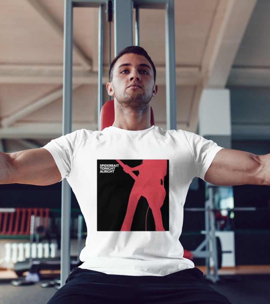 Spiderbait Tonight Alright Red Guitar T-Shirt