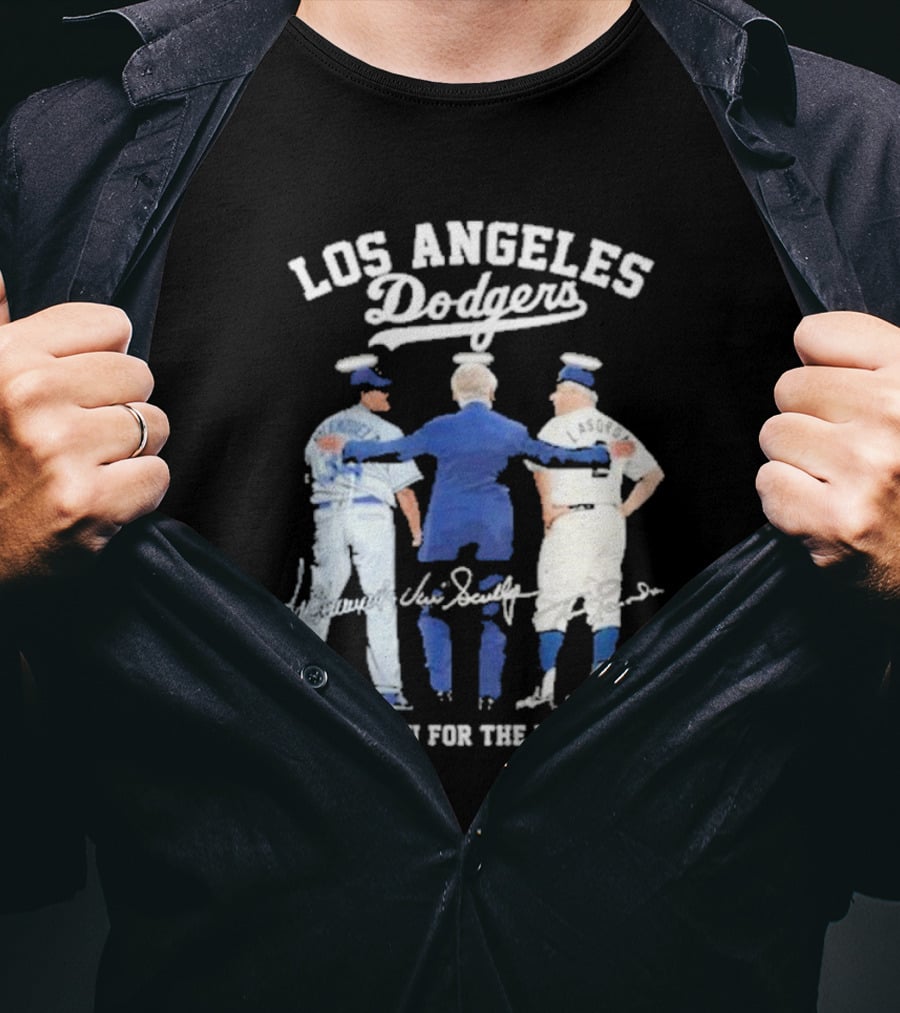 Los Angeles Dodgers Valenzuela Lasorda Thank You For The Memories T-Shirt