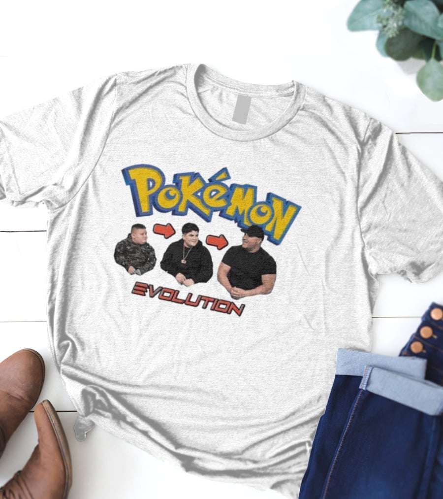 Pokémon Evolution Transformation Journey T-Shirt