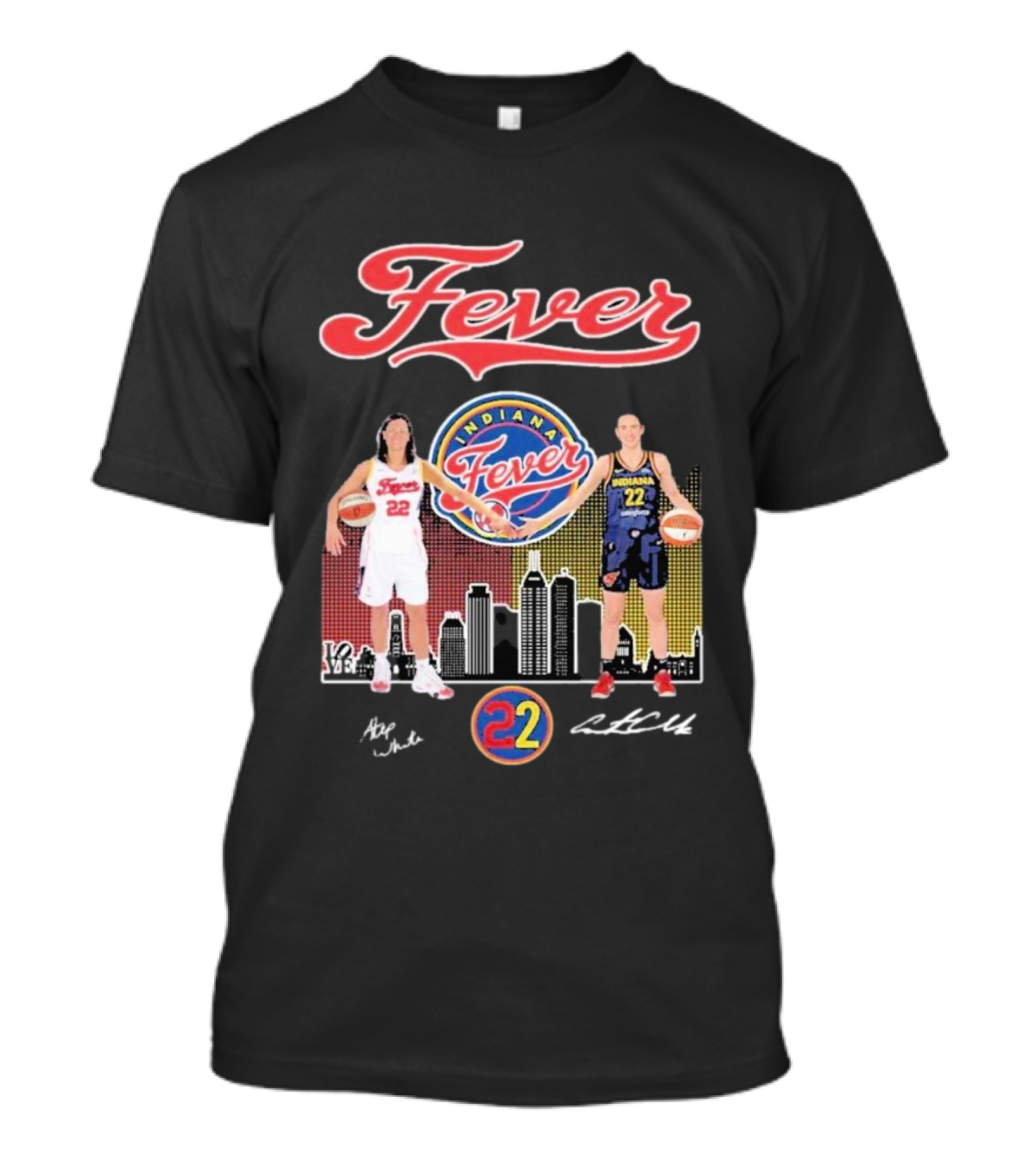 Indiana Fever Legends 22 Stephanie White Caitlin Clark T-Shirt