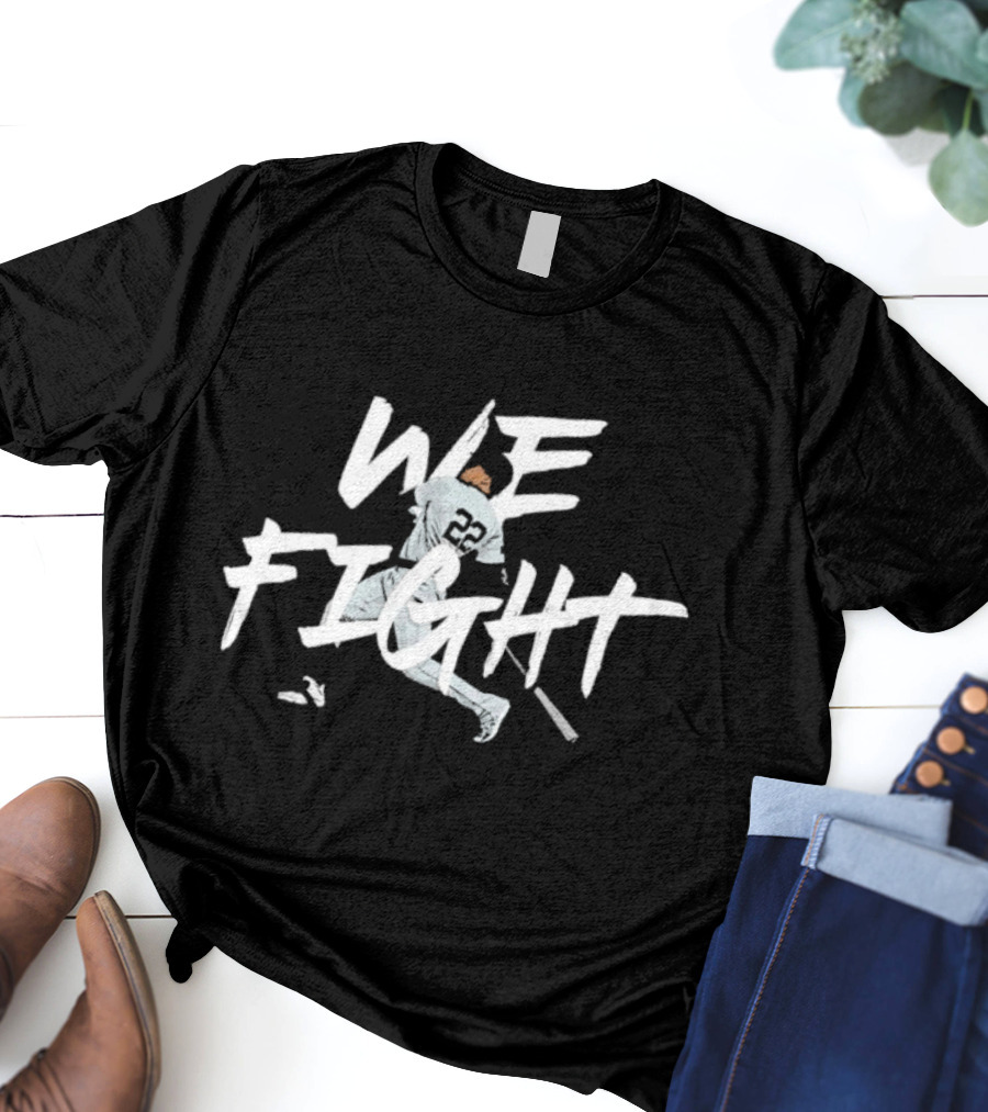 We Fight 22 Baseball Swing T-Shirt
