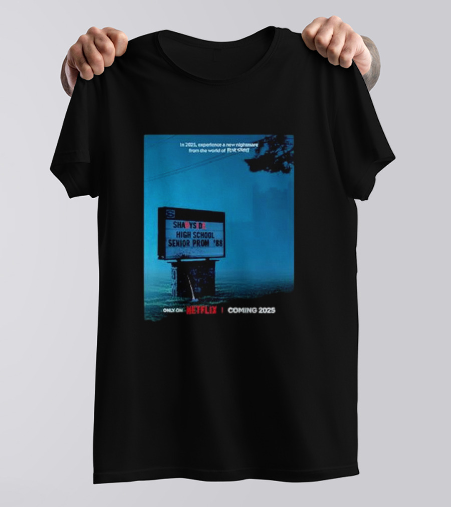 Shadyside High School Senior Prom '88 Netflix Fear Street Coming 2025 T-Shirt