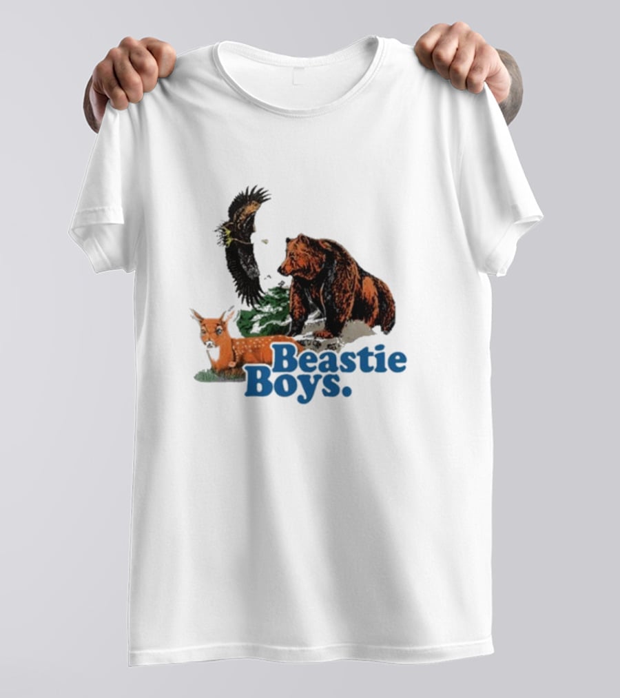 Beastie Boys Animal Bear Eagle Deer T-Shirt