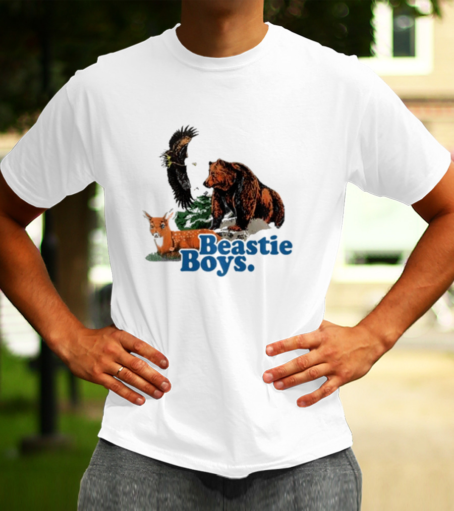 Beastie Boys Animal Bear Eagle Deer T-Shirt
