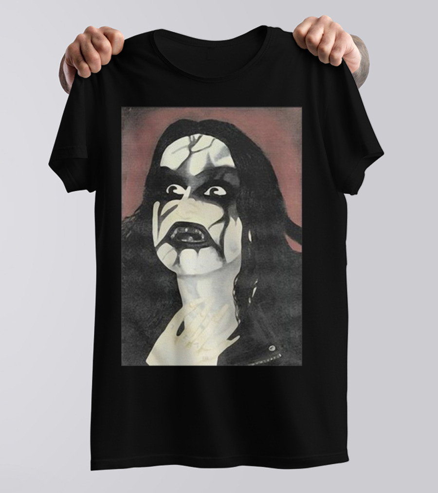 Vi Sonus Veris Nigrae Malitiaes Abruptum It Painting Black Metal Corpse Paint T-Shirt