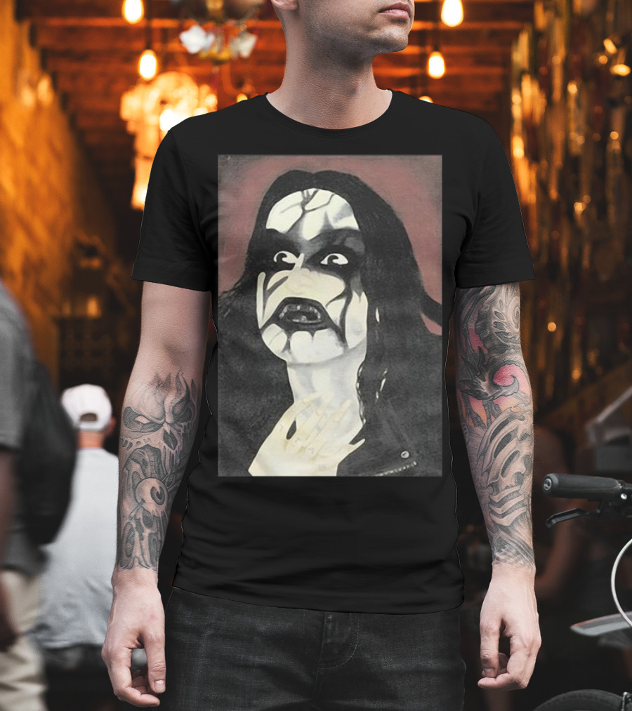 Vi Sonus Veris Nigrae Malitiaes Abruptum It Painting Black Metal Corpse Paint T-Shirt