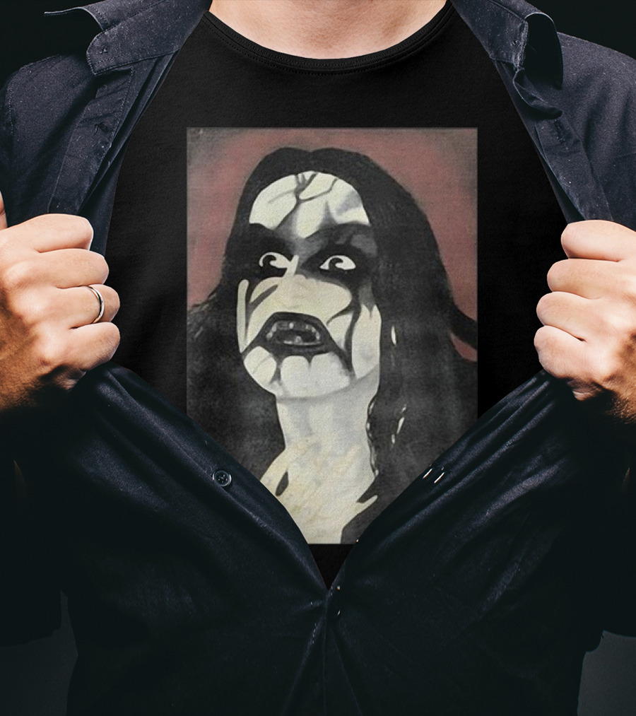 Vi Sonus Veris Nigrae Malitiaes Abruptum It Painting Black Metal Corpse Paint T-Shirt