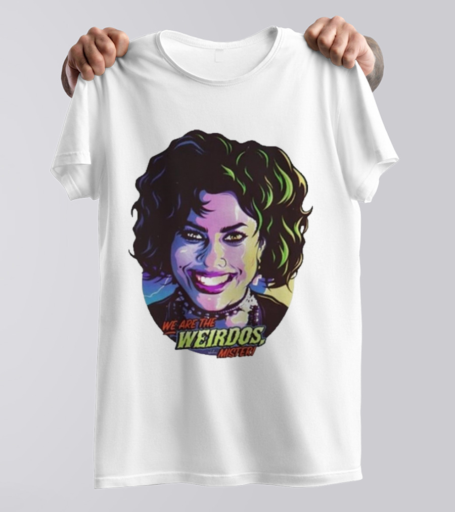 Nancy Downs We Are The Weirdos Mister Comic T-Shirt