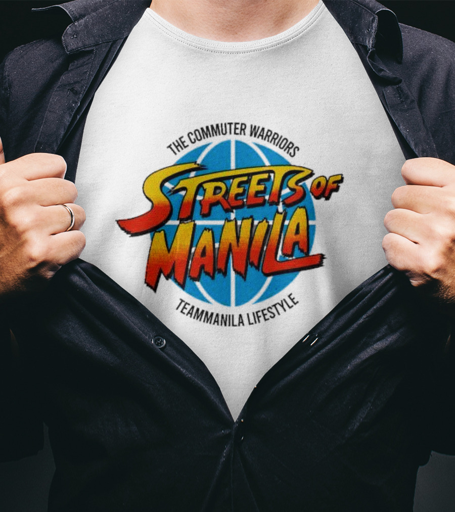 The Commuter Warriors Streets Of Manila TeamManila Lifestyle T-Shirt
