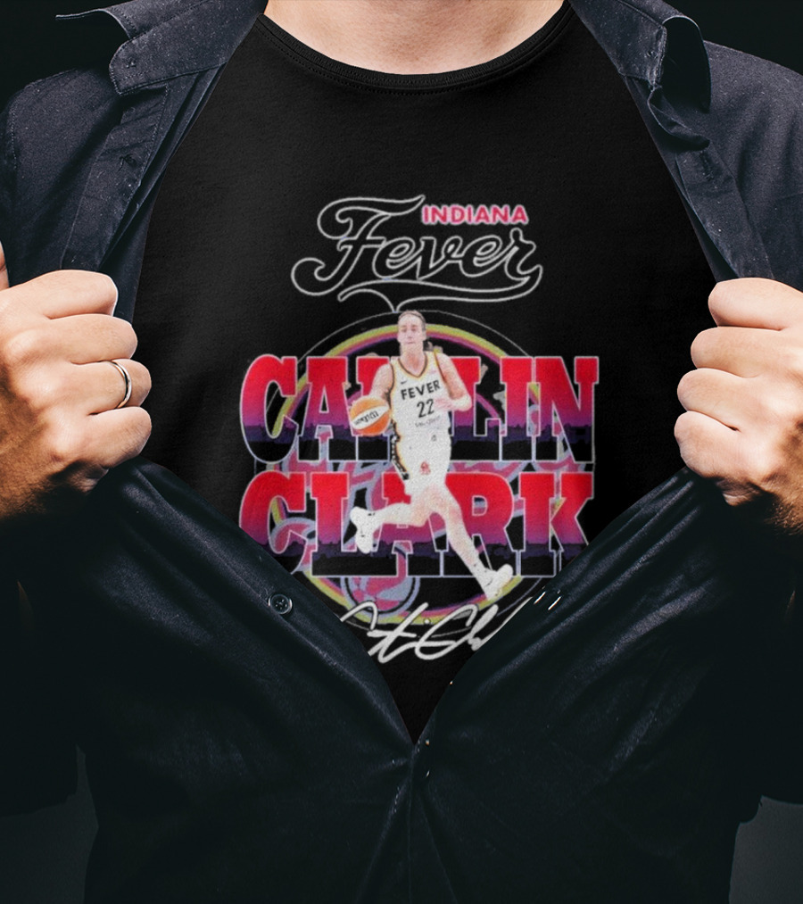 Indiana Fever Caitlin Clark Basketball T-Shirt