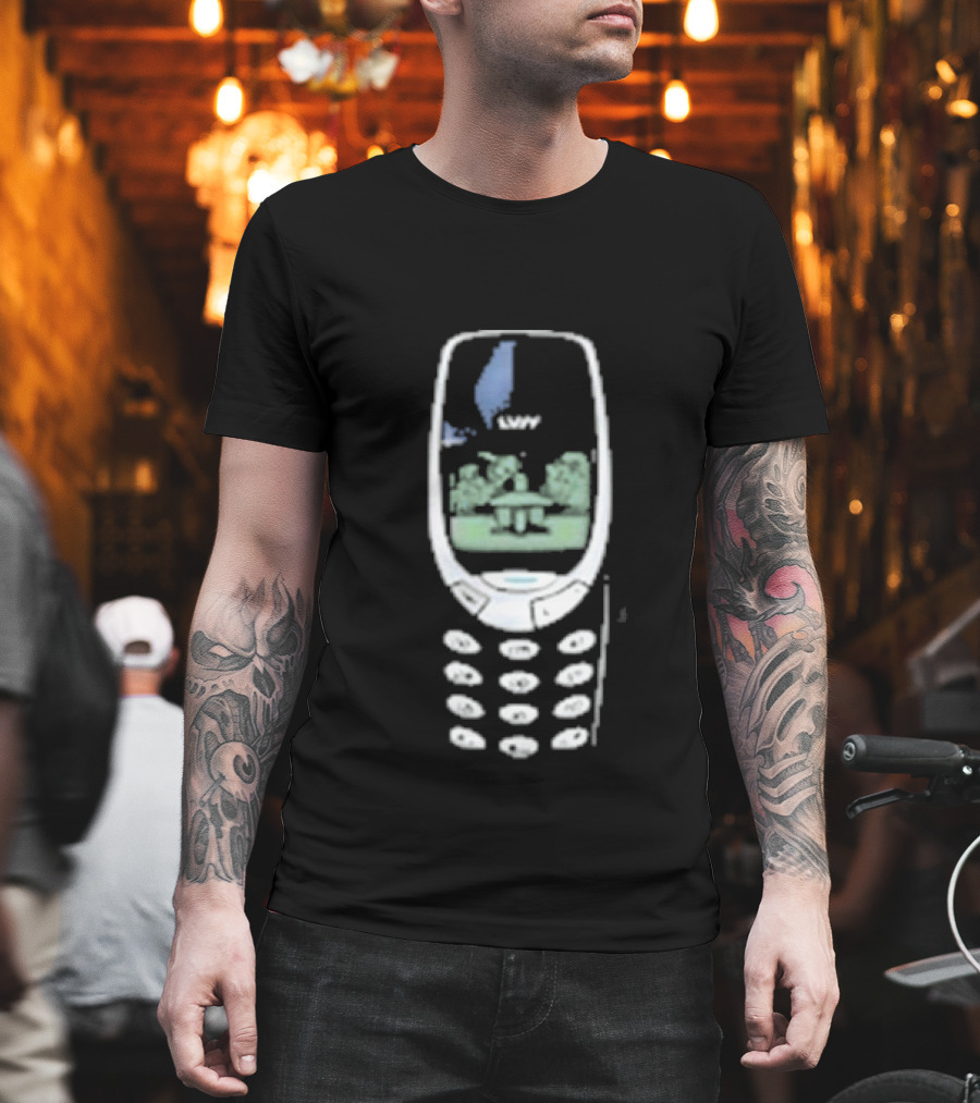 Lovejoy Normal People Nokia Retro Phone T-Shirt