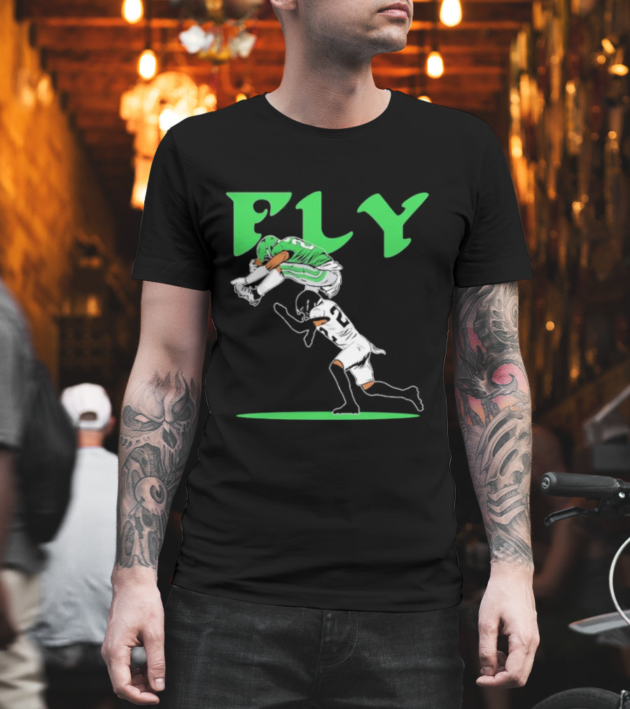 Fly Saquon Barkley Philadelphia Eagles Philadelphia T-Shirt