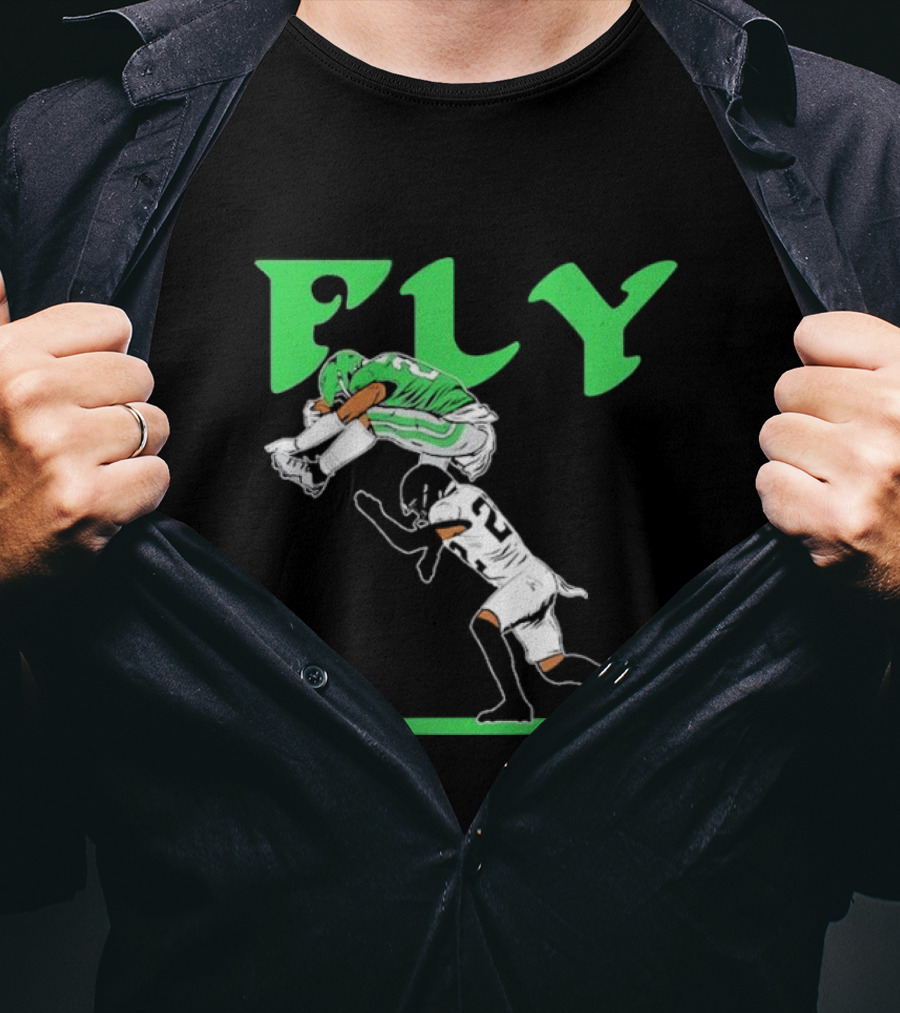 Fly Saquon Barkley Philadelphia Eagles Philadelphia T-Shirt
