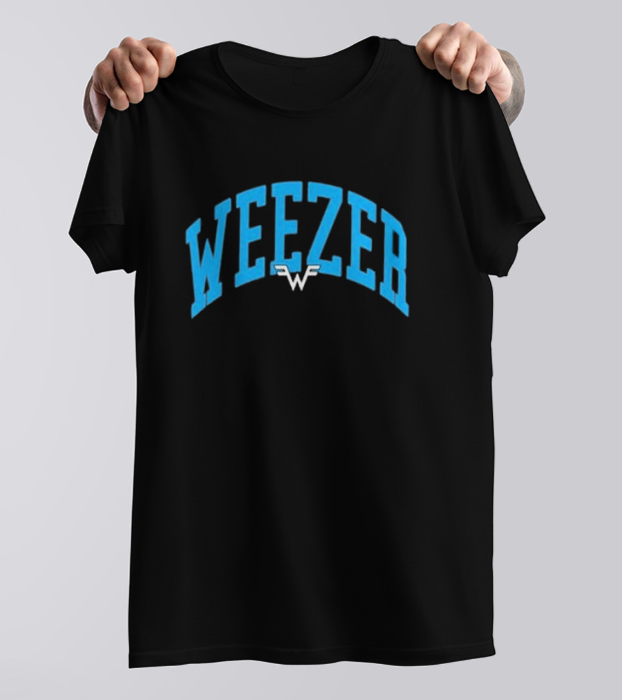 Weezer Collegiate Style With W T-Shirt
