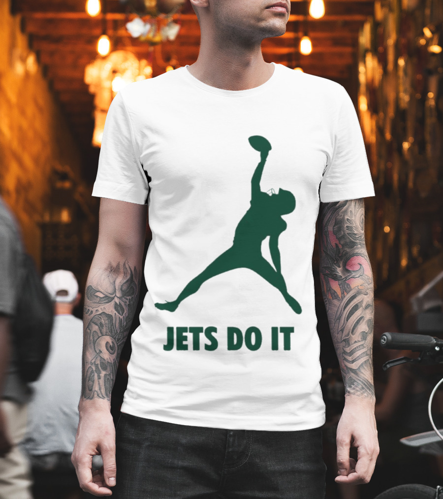 Garrett Wilson Jets Do It Air Catch T-Shirt