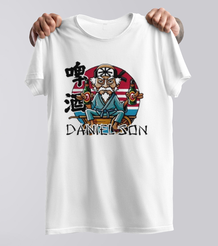 Mashtag Brady Daniel Son Parody Character Martial Arts Elder With Bottles T-Shirt
