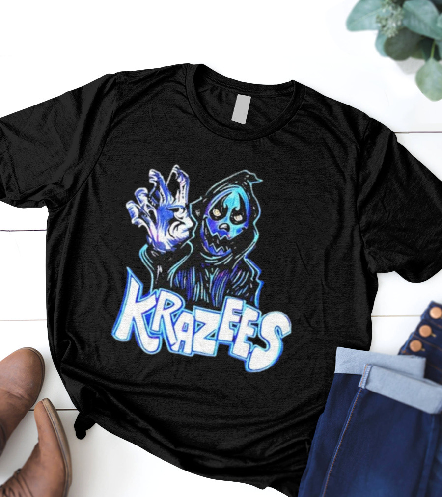 Krazees Grim Reaper Stare Krazees HOK Sent Here To Take You T-Shirt