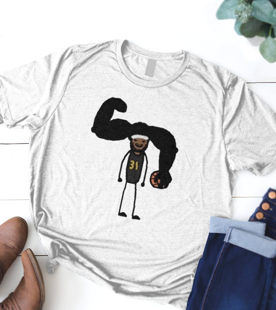 Paint The Fro Basketball Player Number 31 Basketball T-Shirt