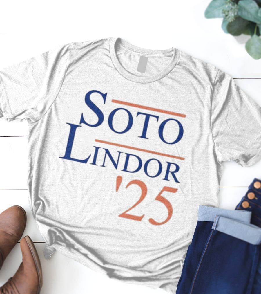 Soto Lindor ’25 Yankees Juan Soto And Francisco Lindor T-Shirt