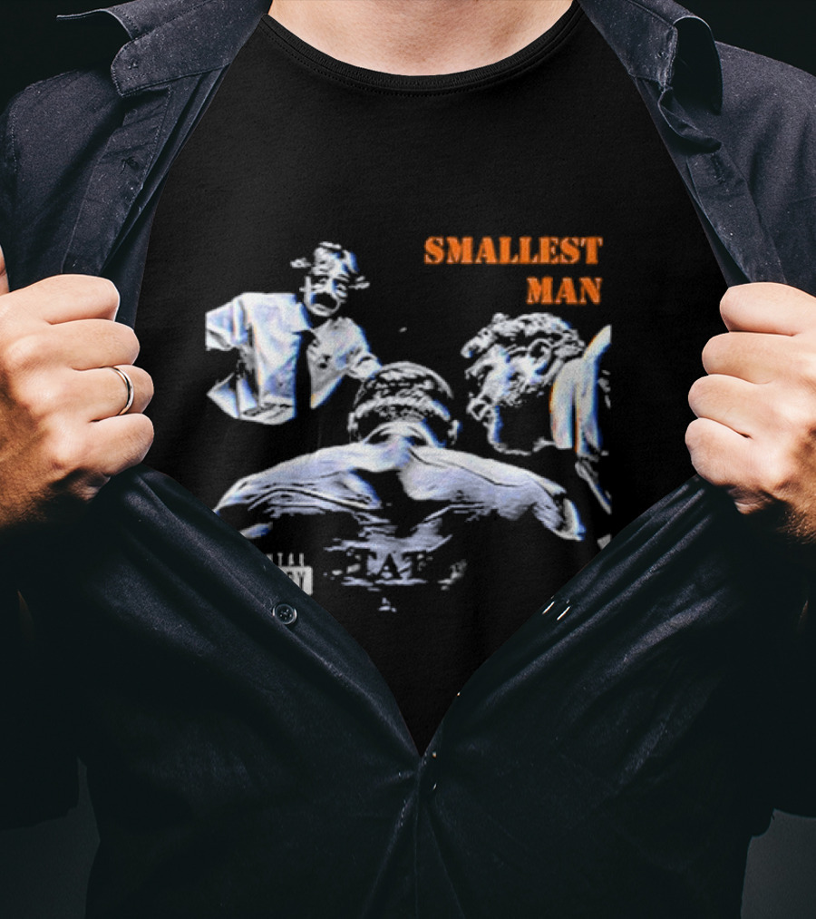 Bffs Smallest Man Explicit Content Parental Advisory T-Shirt