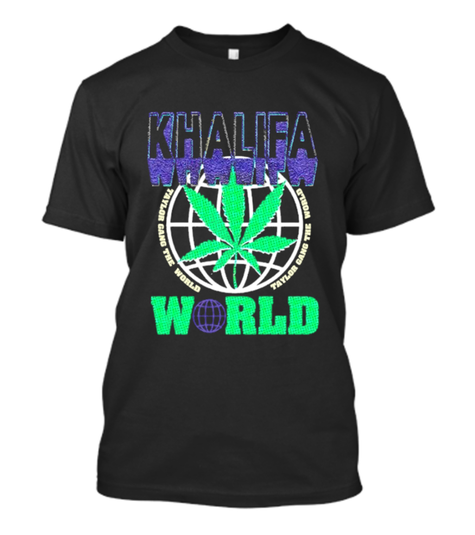 Khalifa Weed Taylor Gang The World T-Shirt