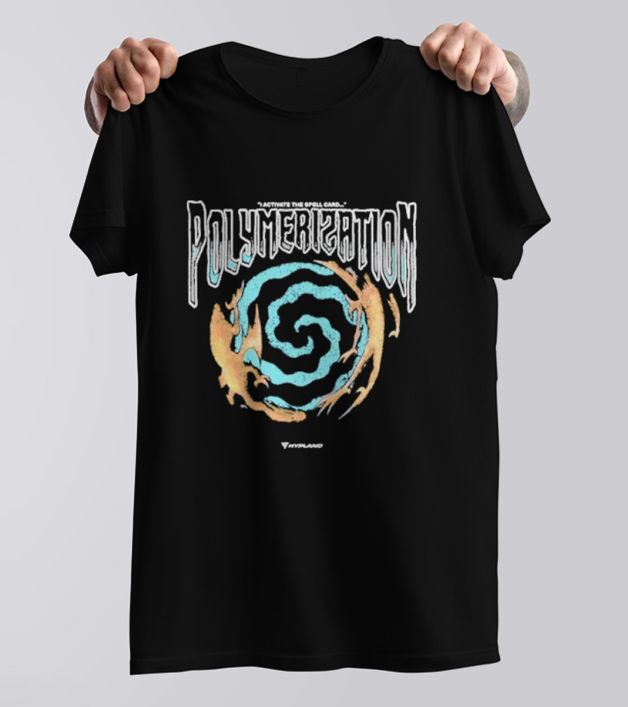 Activate The Spell Card Polymerization Spiral Design Nyland T-Shirt