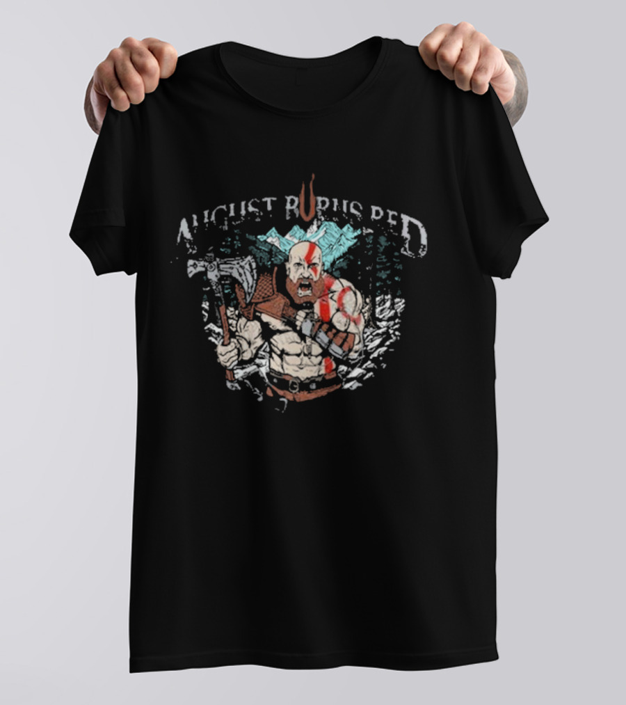 August Burns Red God Of Metal Norse Warrior Axe Forest T-Shirt