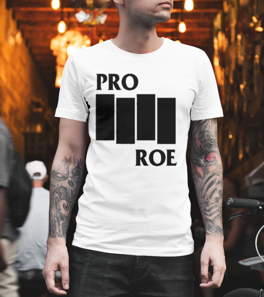 Jason Narducy Pro Roe Black Flag T-Shirt