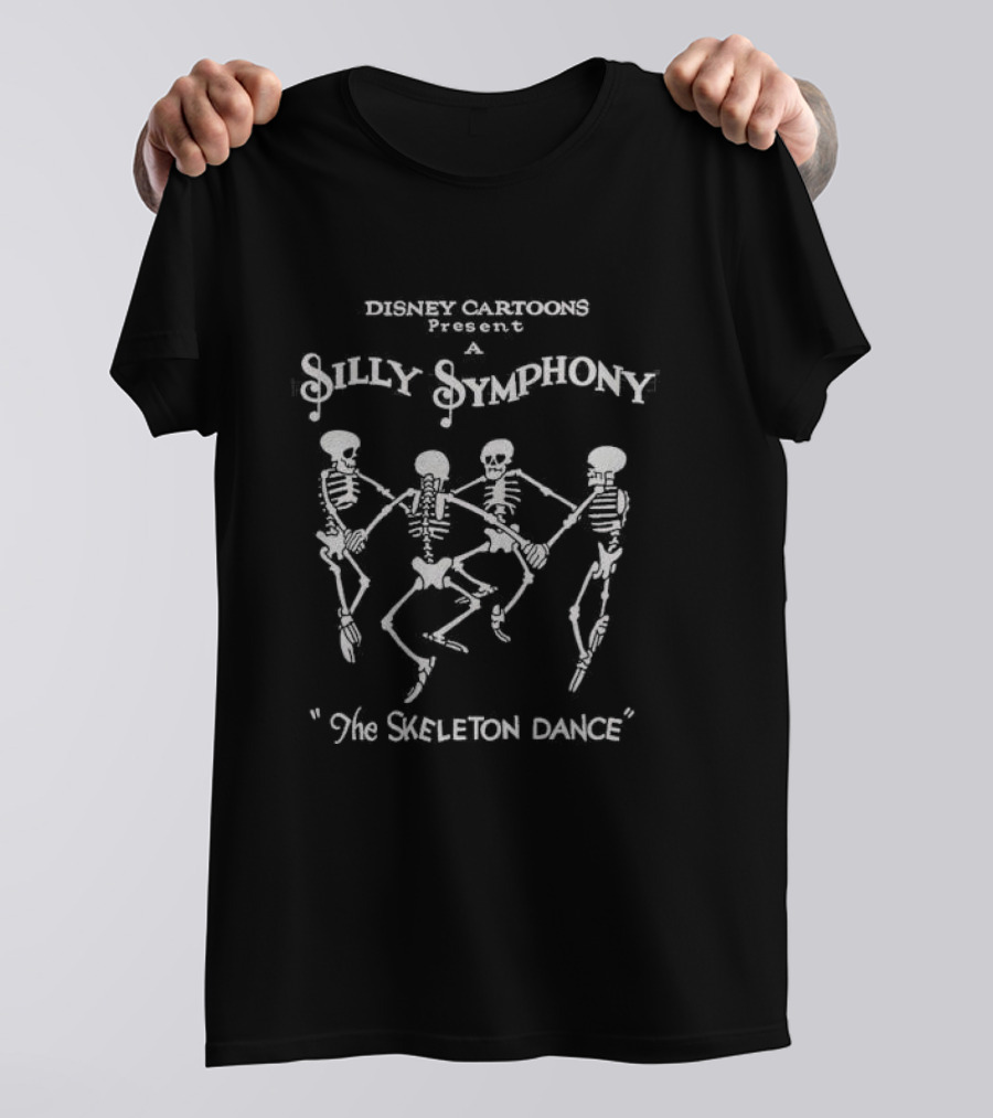 Disney Cartoons Present A Silly Symphony The Skeleton Dance T-Shirt