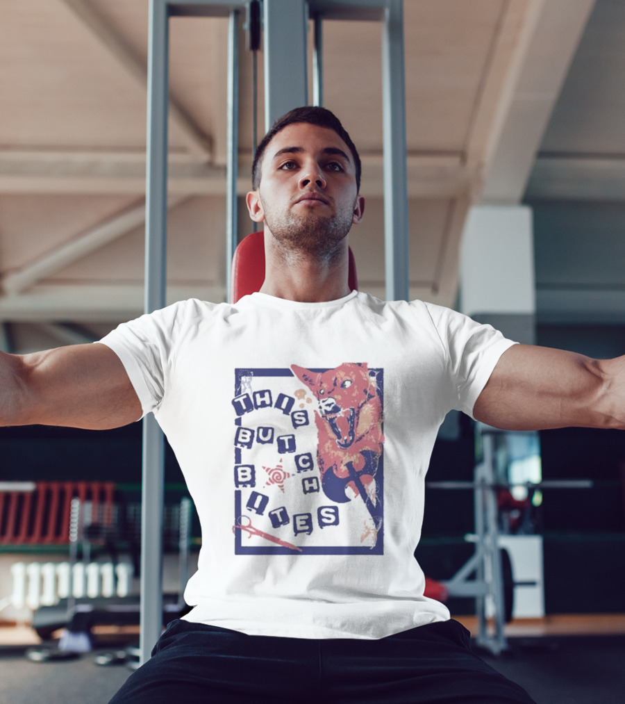 This Butch Bites Wolf Scissors T-Shirt