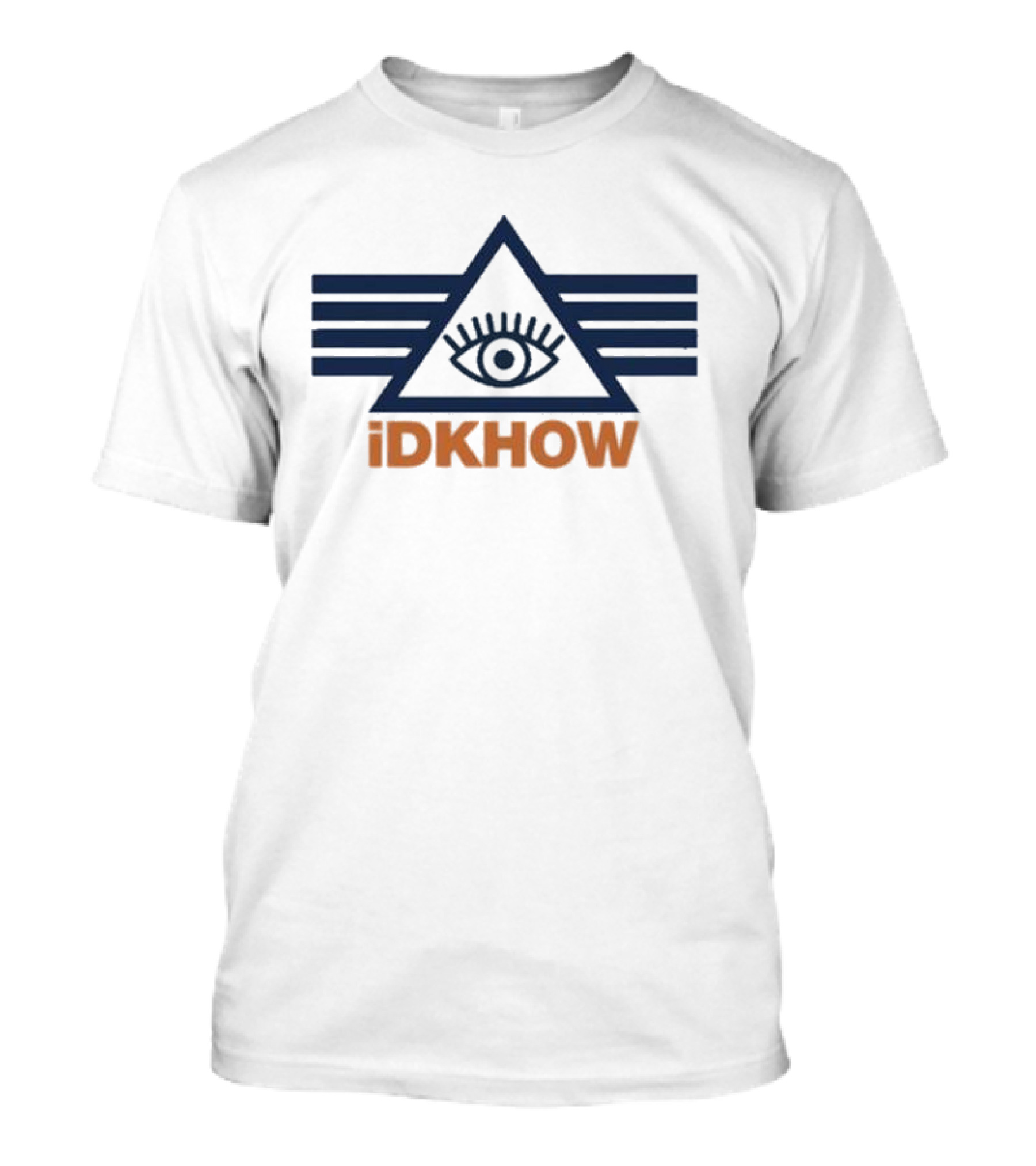 IDKHOW Triangle Eye Stripes T-Shirt