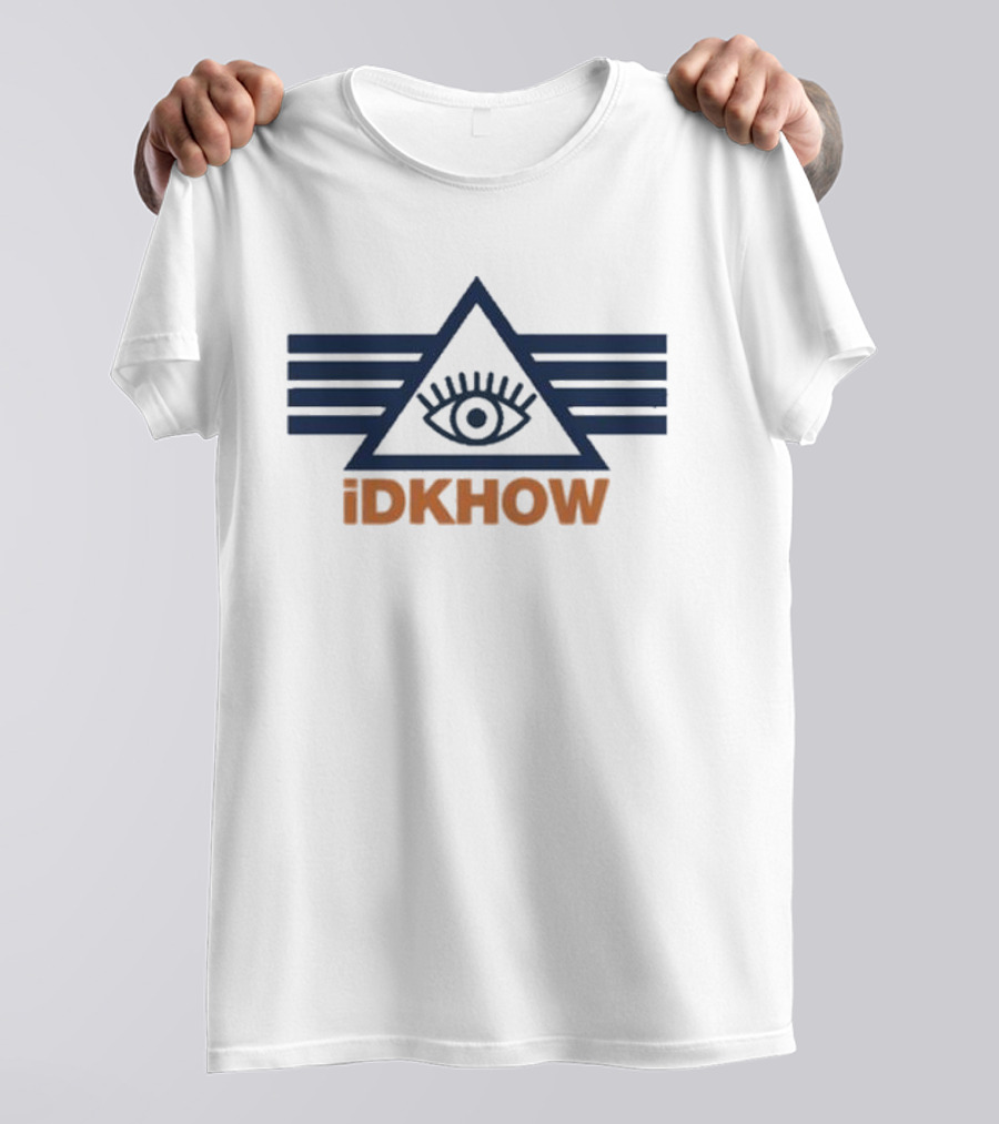 IDKHOW Triangle Eye Stripes T-Shirt