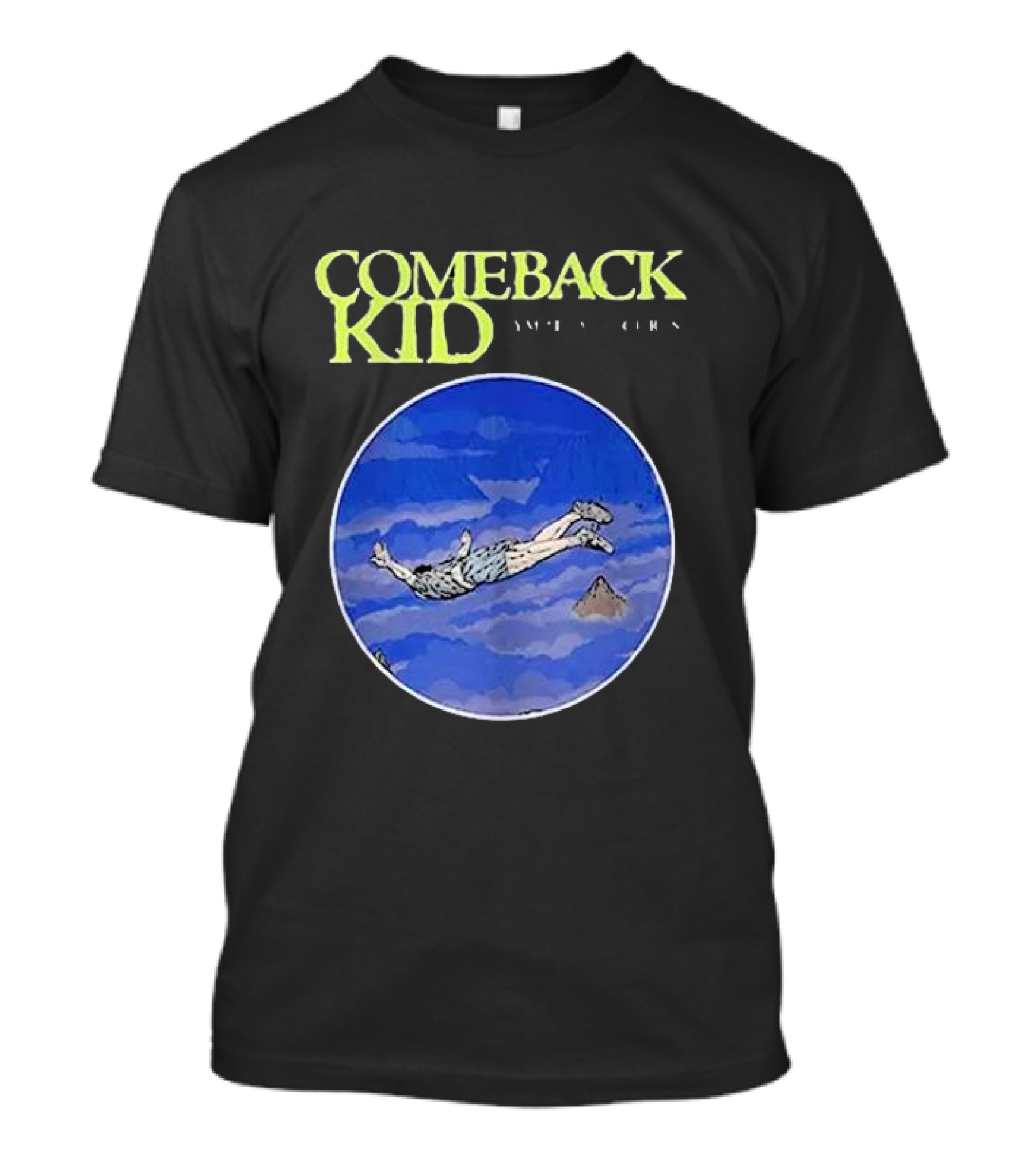 Comeback Kid Pull Back The Reins Sky Diver Vintage T-Shirt