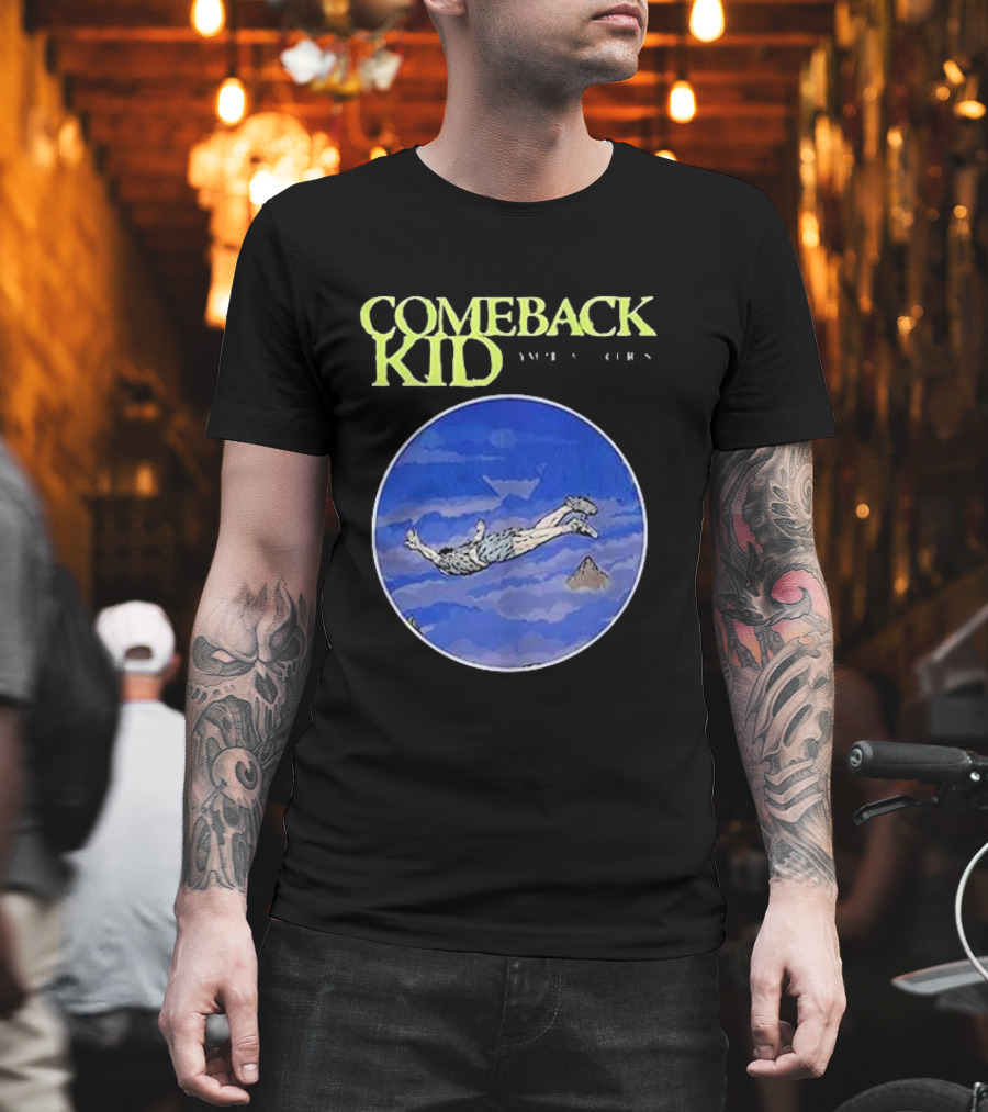 Comeback Kid Pull Back The Reins Sky Diver Vintage T-Shirt