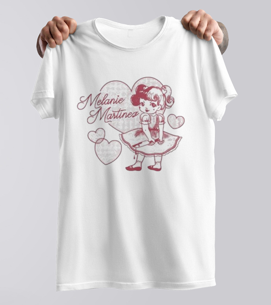 Melanie Martinez Live Loud Fun And Games Heart T-Shirt