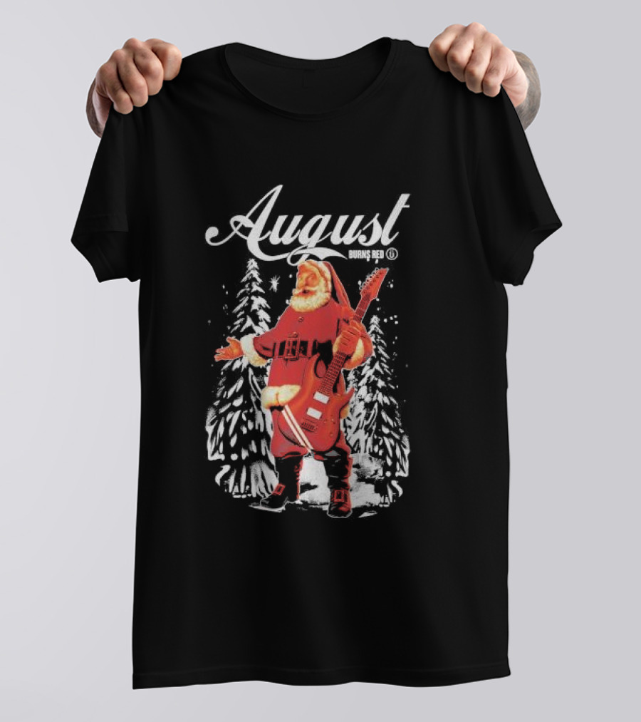 August Burns Red Santa Claus Guitar T-Shirt