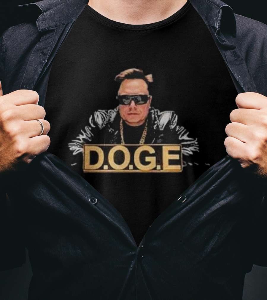 Elon Musk D.O.G.E Doge Department Of Government Efficiency T-Shirt