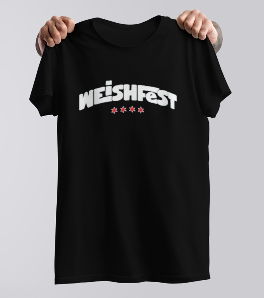 WEISHFEST Four Red Stars T-Shirt