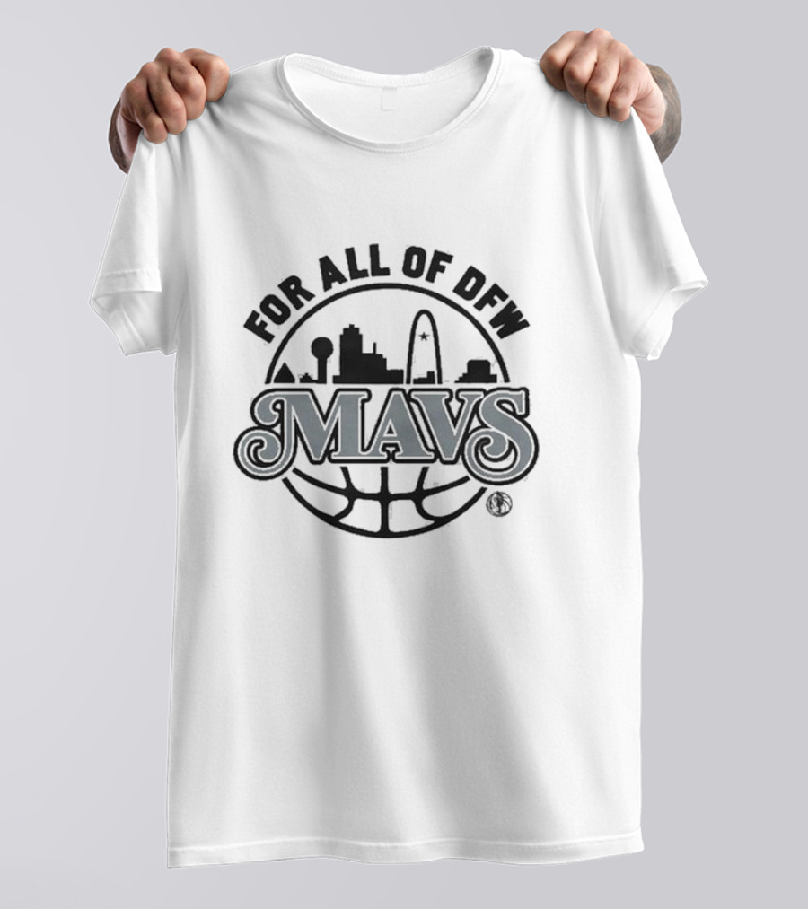 FOR ALL OF DFW MAVS Dallas Mavericks City Edition T-Shirt