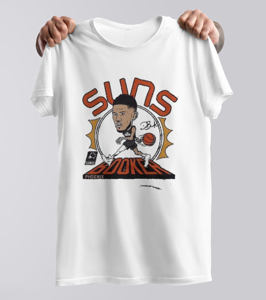 Suns Devin Booker Phoenix Signature Suns Booker Phoenix T-Shirt