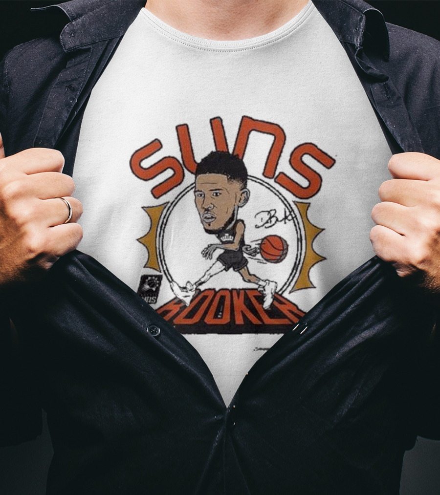 Suns Devin Booker Phoenix Signature Suns Booker Phoenix T-Shirt