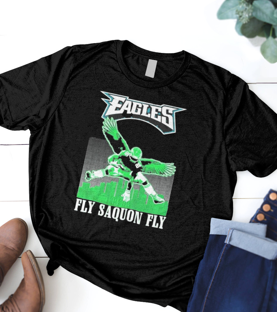 Eagles Fly Saquon Fly T-Shirt