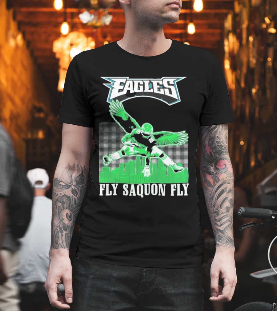 Eagles Fly Saquon Fly T-Shirt