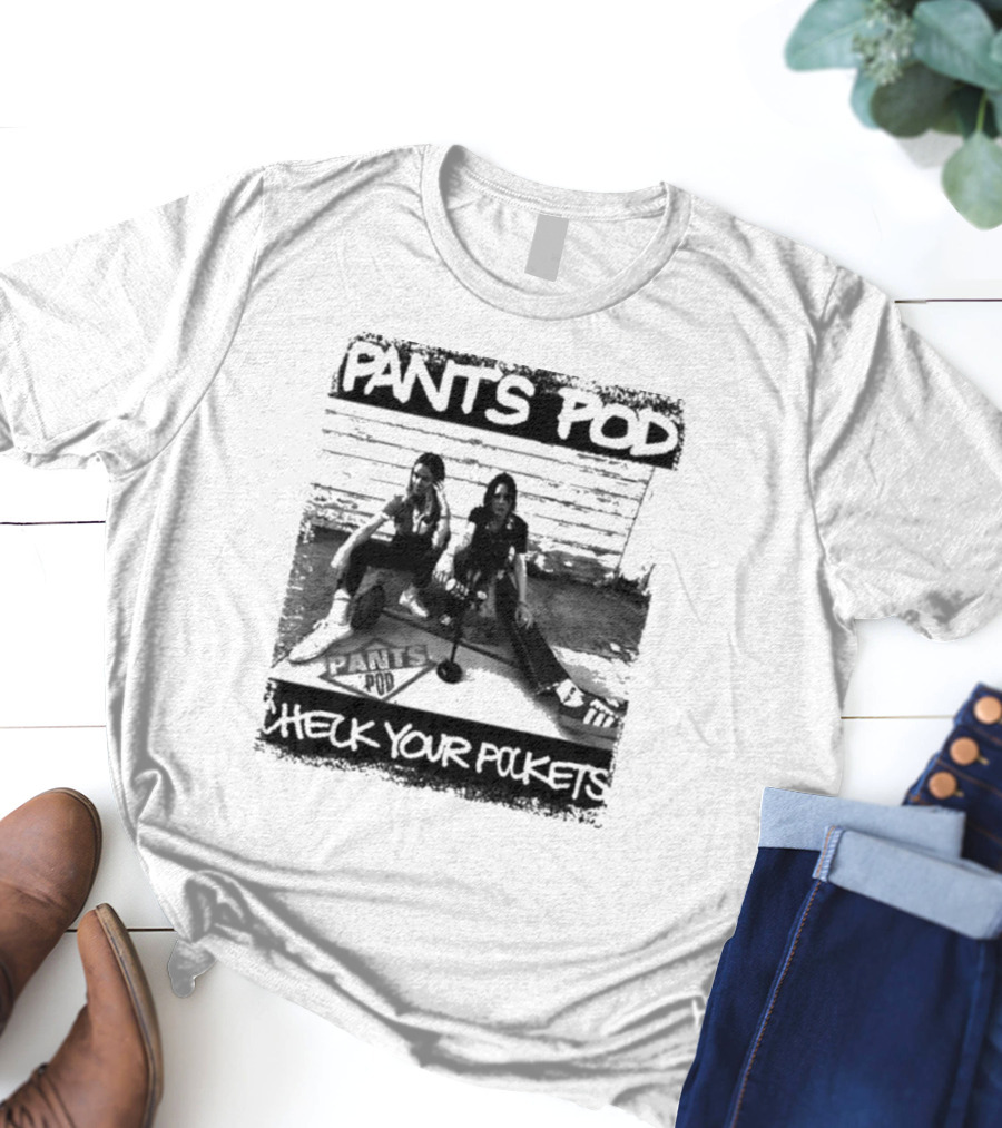 Pants Pod Check Your Pockets Music Scene Duo T-Shirt