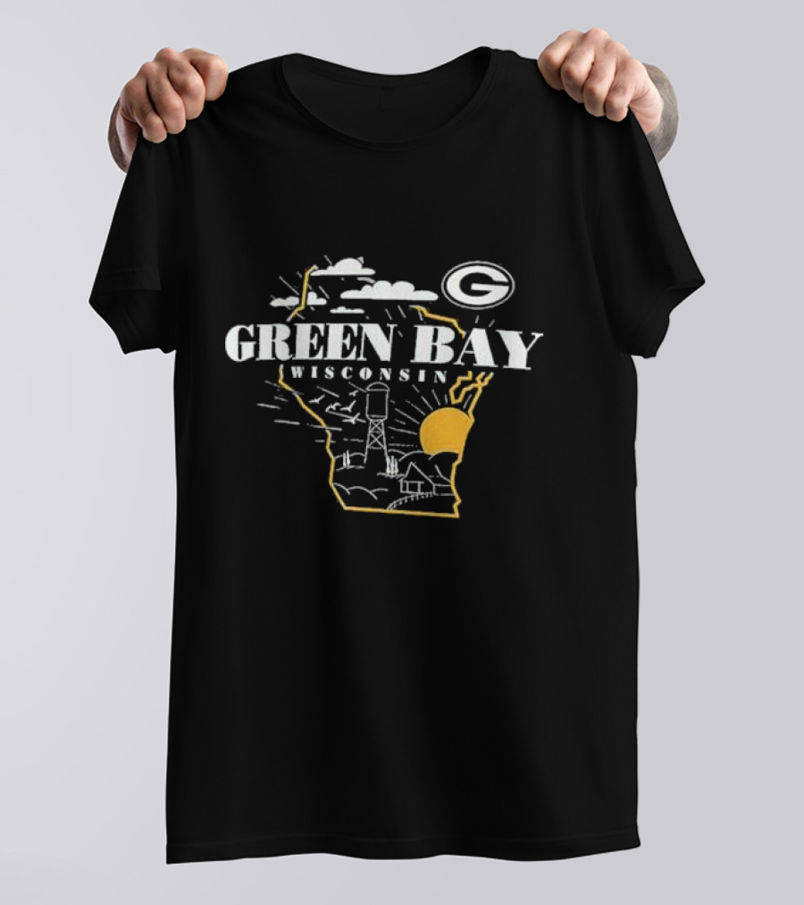 Packers Fanatics Green Bay Wisconsin T-Shirt