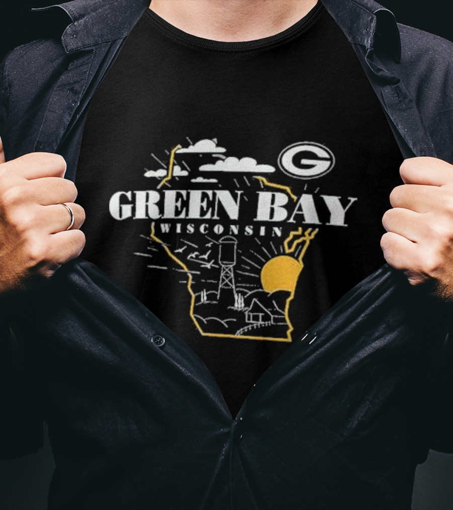 Packers Fanatics Green Bay Wisconsin T-Shirt