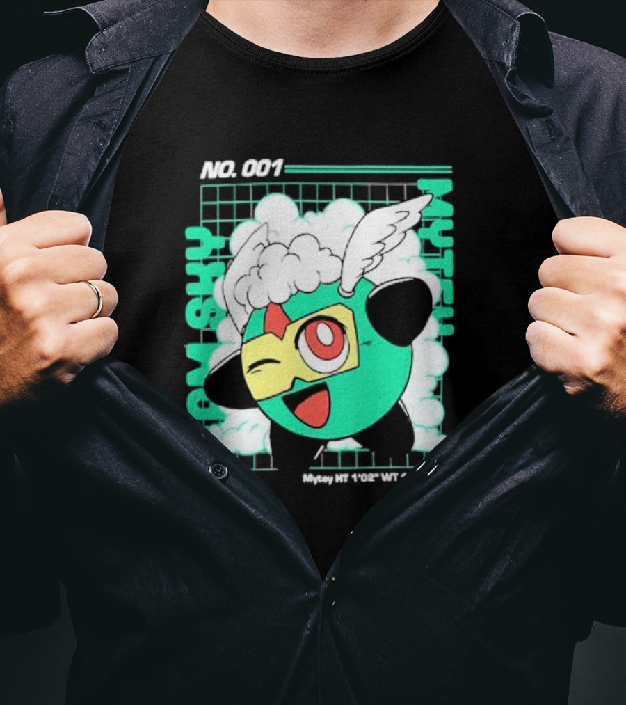 NO. 001 Team Sky Mytey HT 1'02 WT 13.8 Lb T-Shirt