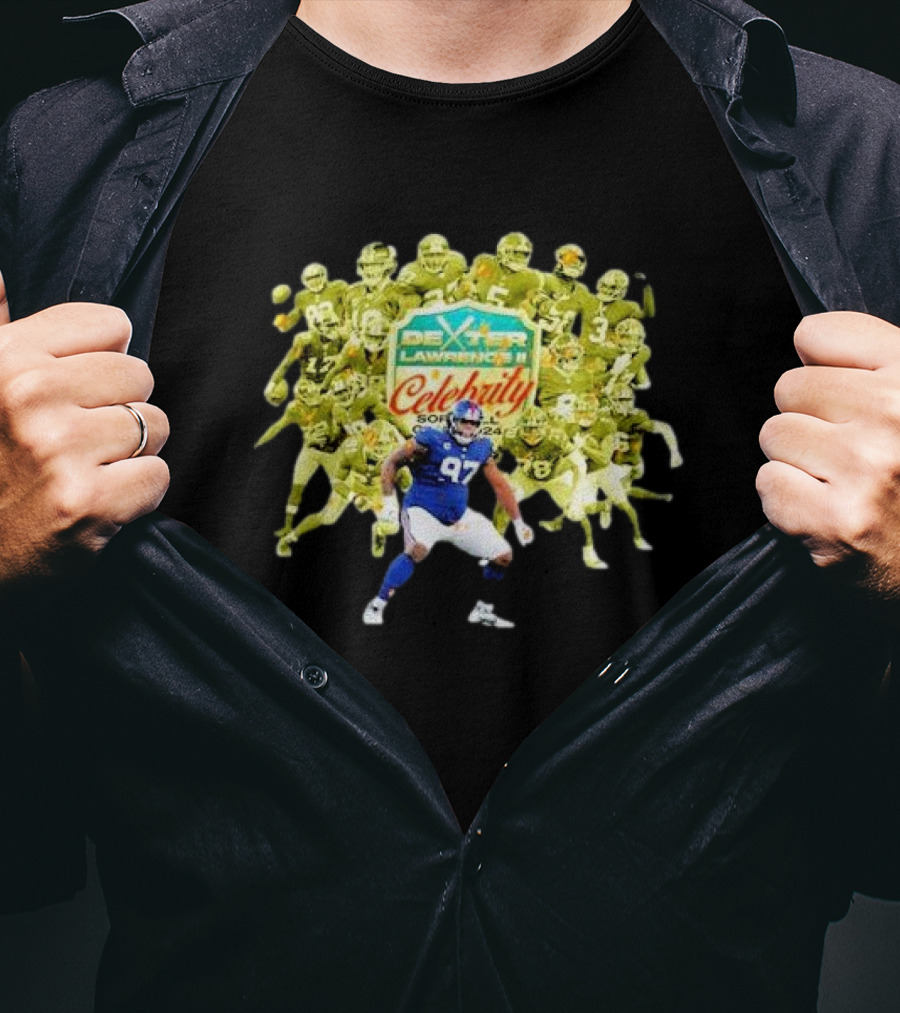 Dexter Lawrence Ii Celebrity Soccer 97 T-Shirt