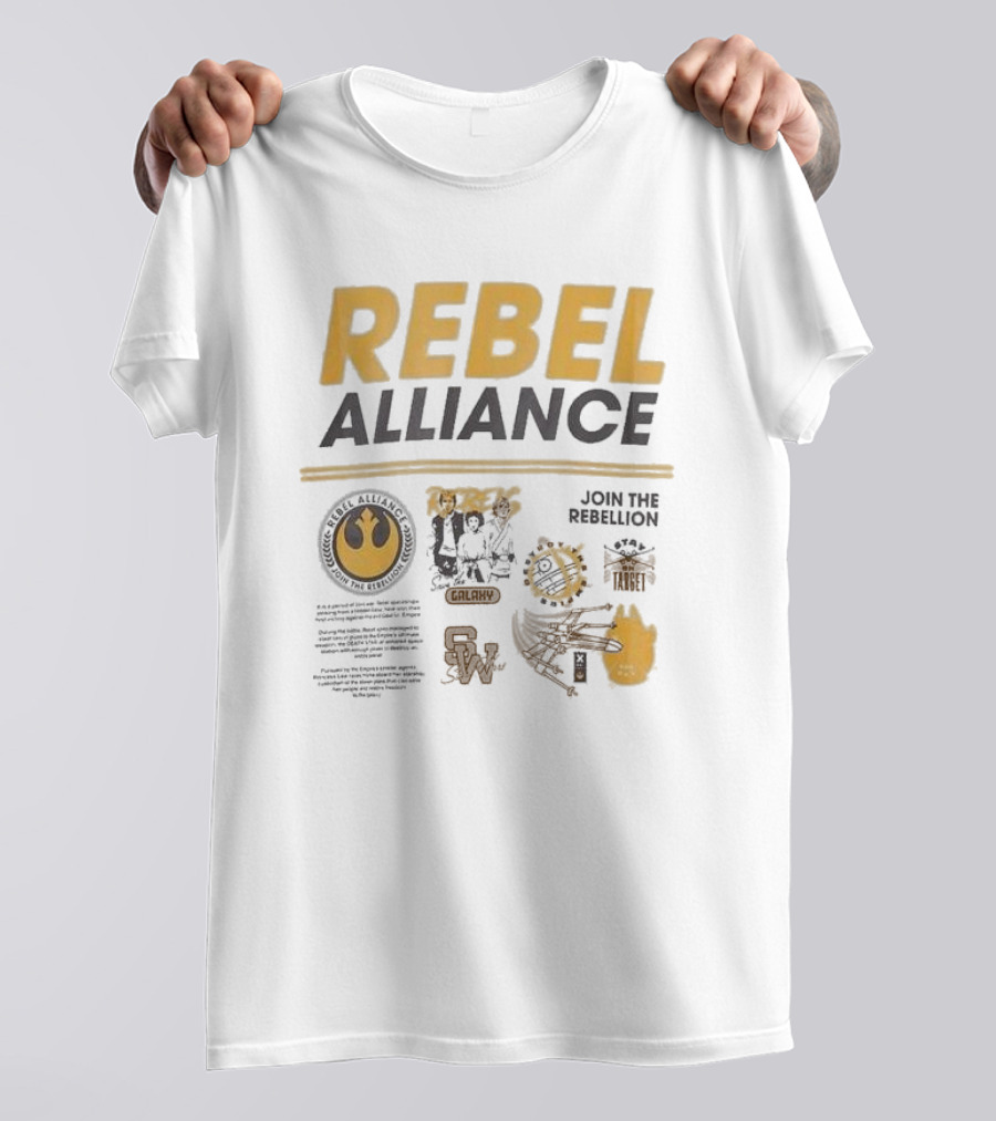 Rebel Alliance Join The Rebellion Star Wars Galaxy Target T-Shirt
