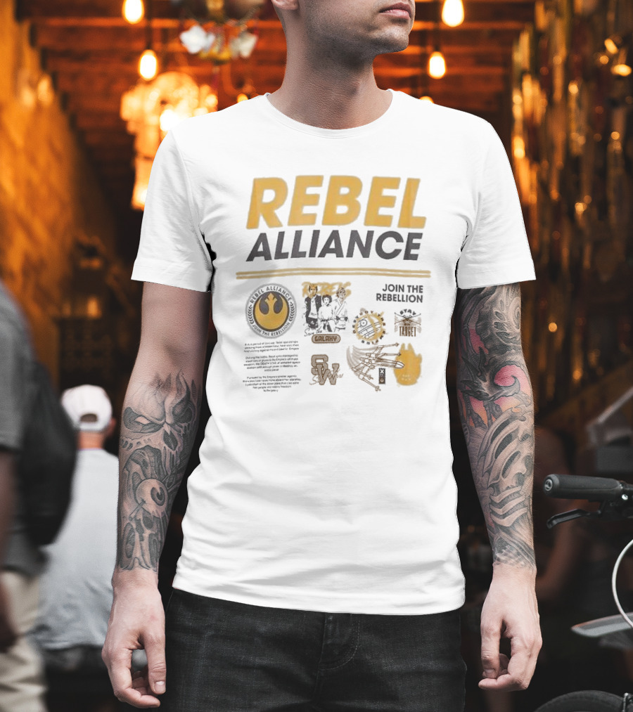 Rebel Alliance Join The Rebellion Star Wars Galaxy Target T-Shirt